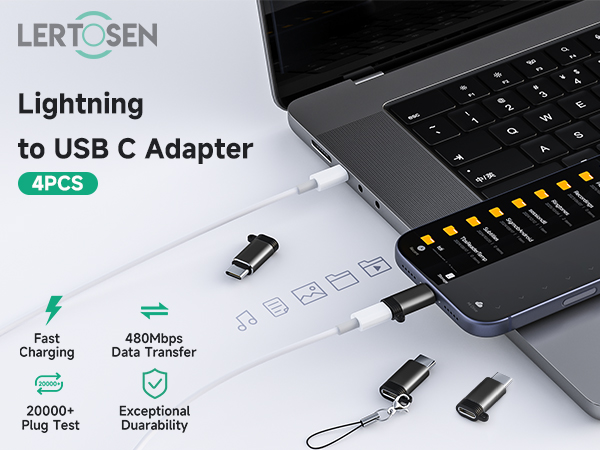 lightning to usb c adapter lighting to usbc adaptor iphone adapter apple lightning to usb c adapter