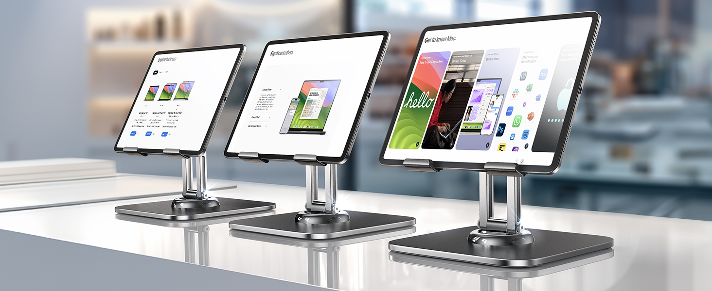 desk phone stand for office desktop phone holder stand cell phone