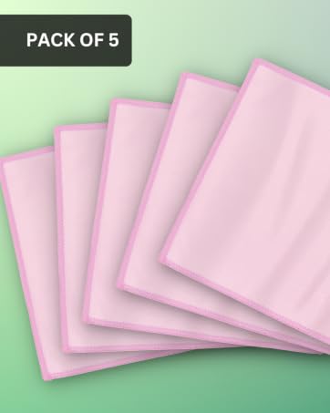 Microfiber Cleaning Cloths Double-Sided - 5 Pack