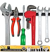 17" Heavy-Duty Magnetic Tool Holder (Upgraded Version) - Extremely Powerful Magnetic Pull Force t...