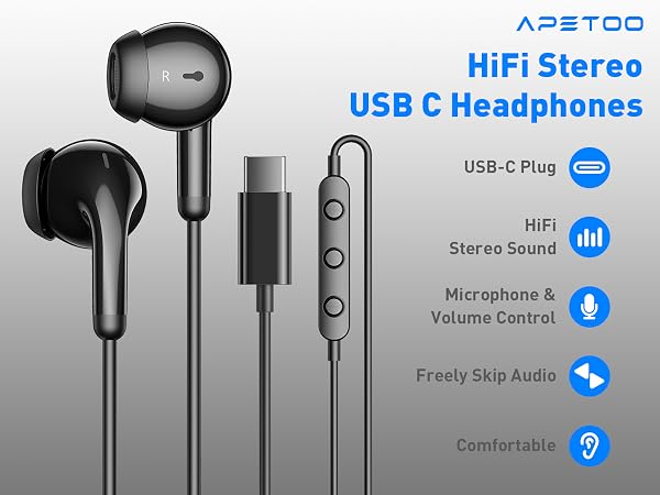 usb c headphones
