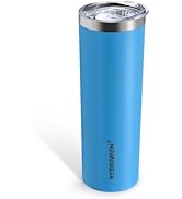 HYDROWION Triple-Insulated Tumblers - Stainless Steel with Lid and Straw, 20 oz Water Bottle, Sta...