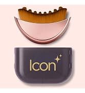 Icon Lymphatic Contour Face Brush, Reduces Puffiness & Restores Definition, Ultra-Soft Face Brush...