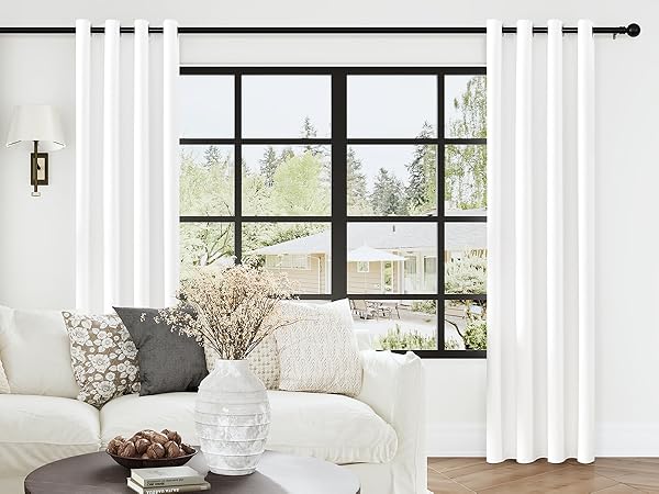 linen blackout curtains