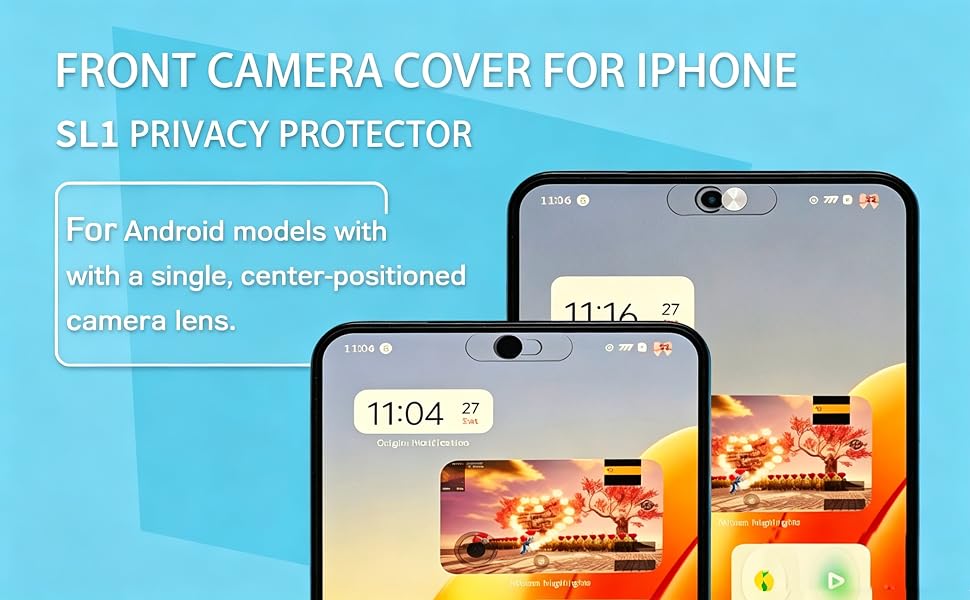 Front Camera Privacy Cover