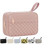 Vankor Travel Toiletry Bag for Women with Hanging Hook, Waterproof TSA Approved Cometic Toiletry ...