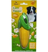 PetLike Non-Toxic Dog Toy, Durable TRP Rubber Dog Chew Toys for Puppies and Middle Dog Toys (Yell...