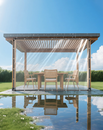 clear heavy duty tarp