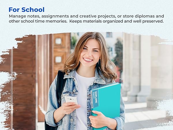 Dunwell Presentation Book 9x12 V - For School
