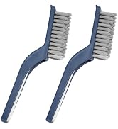 COIYINGJAUNEI Stiff Bristle Brush - Hard Bristle Crevice Cleaning Brush Tools for Household, Kitc...