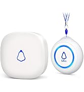 Caregiver Pager, Wireless Call Button for Elderly/Seniors at Home, Medical Life Alert System with...