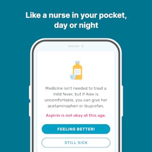 Medication dosing and reminders with the Kinsa smart digital thermometer help you feel better faster