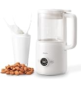olayks 6 in 1 Automatic Nut Milk Maker Blender, 20oz Homemade Soy Milk Maker for Plant-Based Milk...