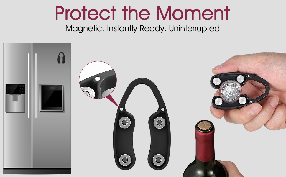 Magnetic wine foil cutter, wine bottle cutter tool