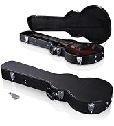 AW Les Paul Electric Guitar Hard Case Classical Fits Gibson Les Paul Guitar | LP Style Wood Case ...