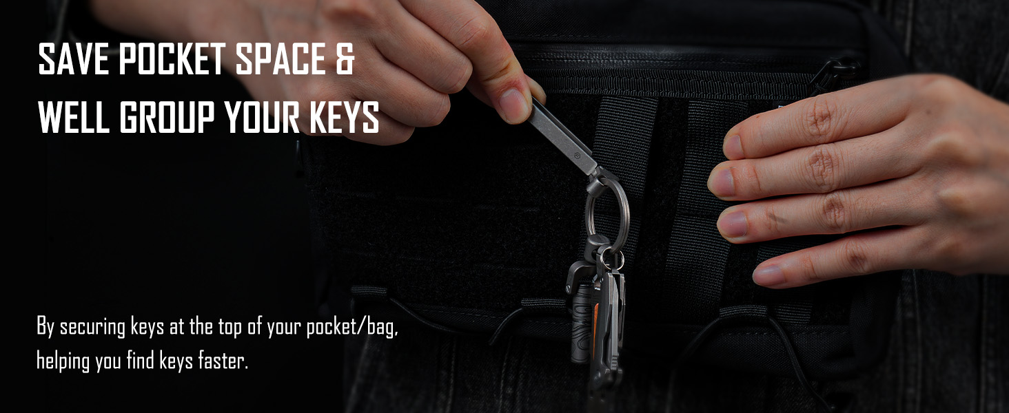 keychain pocket clip
