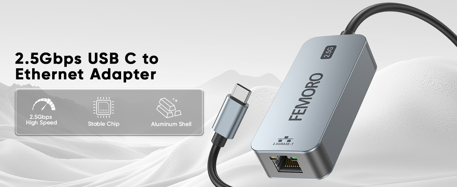 USB C to Ethernet Adapter