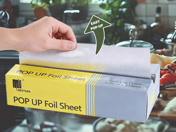 Pre-Cut Aluminum Foil Sheets, 12 x 10.75 Inch