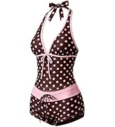 Tankini Swimsuits for Women with Shorts, Sexy Halter Bathing Suit, Y2K Two Piece Summer Look for ...