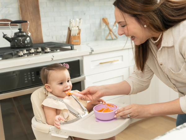 self feeding baby spoons silicone easy grip handles short length design ideal for baby led weaning