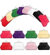 ZOOFOX 16 Pieces Small Change Purse, Sequin Coin Purse for Girls and Women, Cute Change Wallets w...