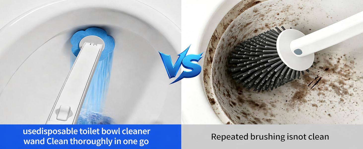 Disposable Toilet Brush