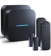 AIDA Door Chime, Wireless Door Open Contact Sensor Alarm Chime with 600 FT Range 58 Chimes 5 Volu...