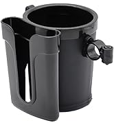 YukaBa Bike Cup Holder 3 in 1 Bike Water Bottle Holder Handlebar with Cell Phone Keys Leather Bic...