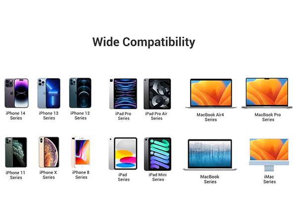compatible with iPhone iPad