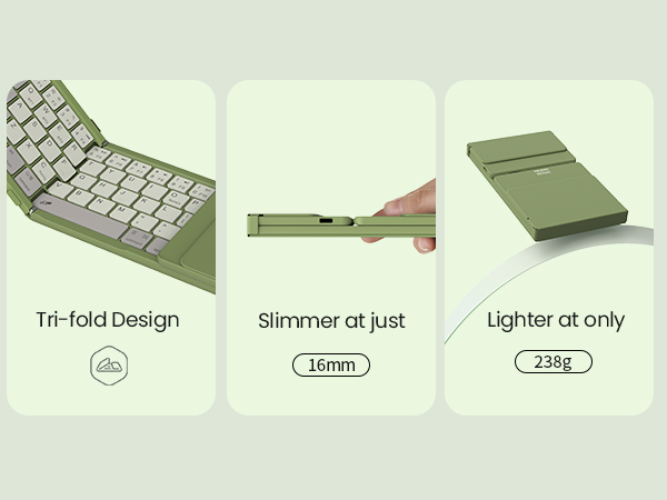 bluetooth foldable keyboard