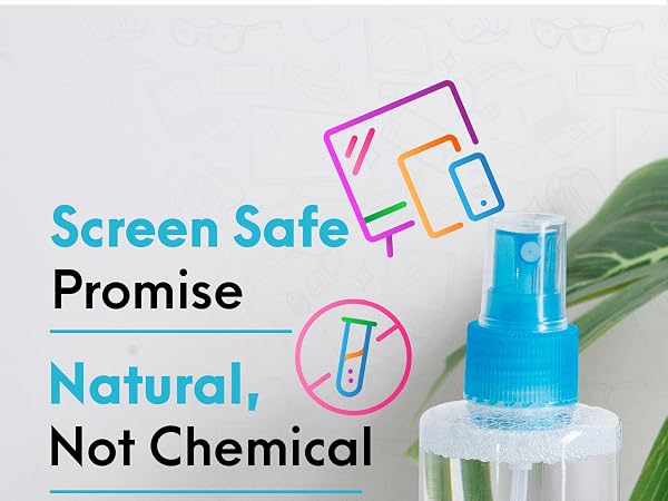 Natural screen cleaner kit