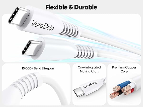 type c charger fast charging 10ft