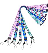YOUOWO Lanyard for id Badge Holder Keys Women