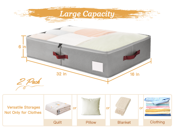 Criusia underbed storage