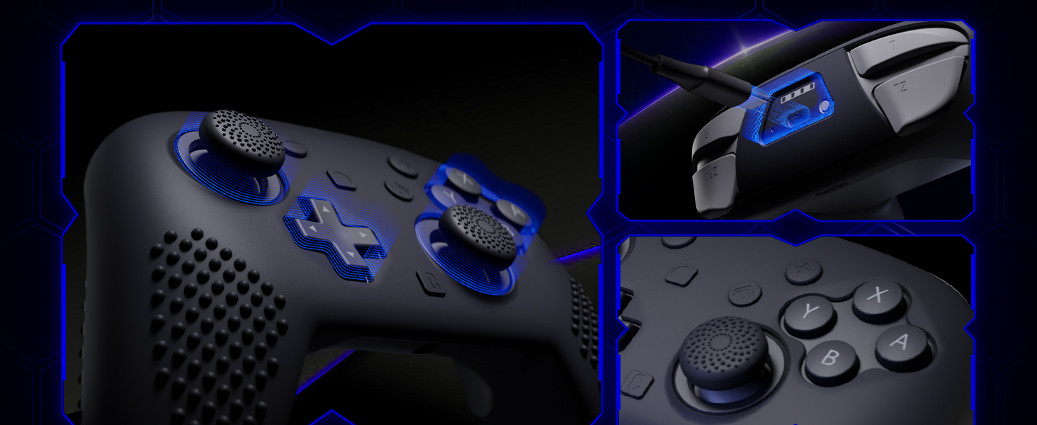 PlayVital Silicone Cover Skin for Nintendo Switch 2 Pro Controller