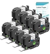EazeID Tze-251 24mm Label Tape Replacement for Brother P-Touch 1 Inch TZe TZ Tape 24mm 0.94 Lamin...