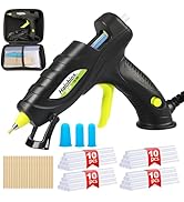 Halobios Glue Gun, 20W Hot Glue Gun with Carrying Case Glue Gun and Sticks Set, Hot Glue Gun Kit ...