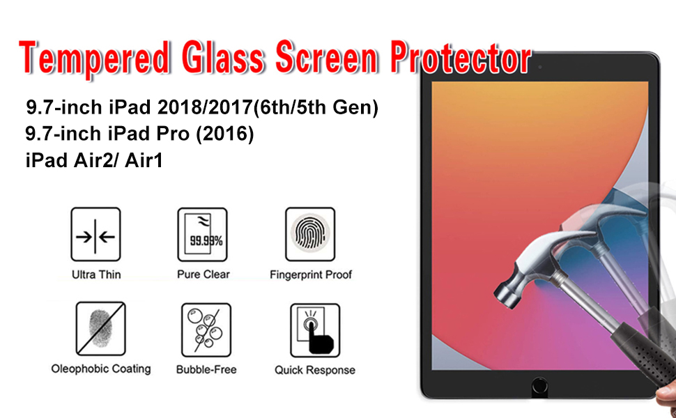 ipad 9th generation screen protector