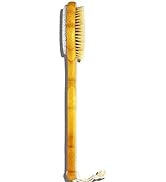 ICANdOIT 2 in 1 Long Handle Bath&Shower Brush,Bath Scrubber,Boar Bristle with Pumice Stone Exfoli...