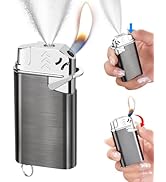 CHOICEDC Cool Butane Lighter, Novelty Pipe Lighter with Water Spray, Unique Prank Stuff Lighters,...