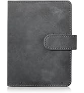 Boxiki Travel RFID Blocking Passport Holder with 5 RFID Credit Card Sleeves – Secure Travel Walle...