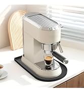 IYYI Silicone Coffee Mat, Espresso Bar Mat, Leak-Proof, Non-Slip, Heat Resistant Countertop Prote...