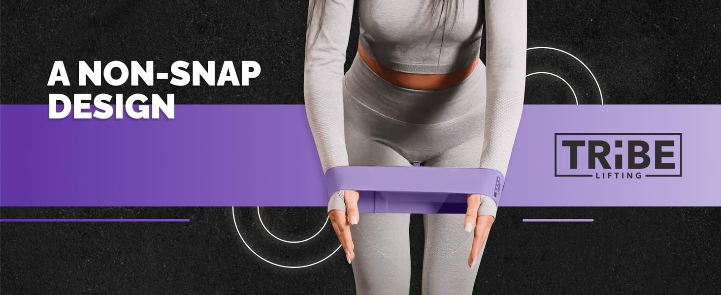 Colors of Tribe Lifting Leg Resistance Bands for Working Out