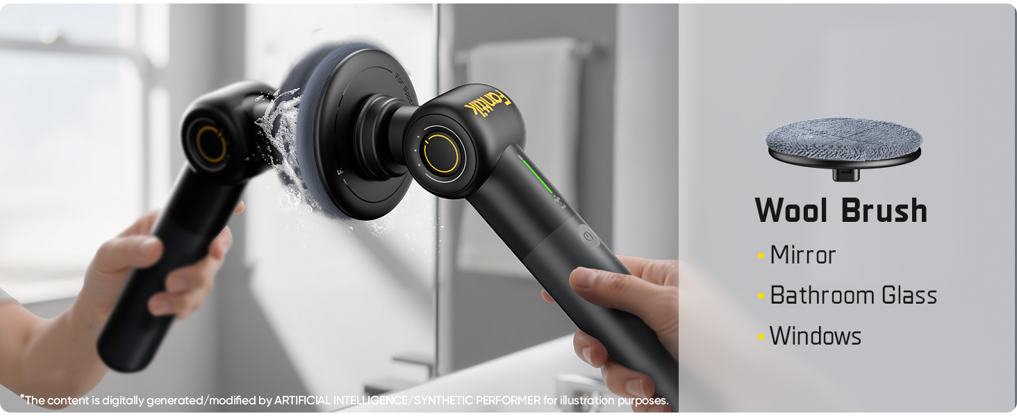 Switch. Scrub. Shine. ——6 Attachments for Every Challenge