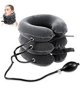 Jaximy Neck Stretcher, Cervical Traction Device, Neck Traction Device, Neck Pain Relief, Adjustab...