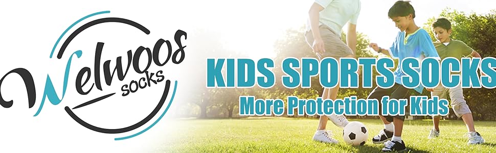 Welwoos Kids Sports Cotton Sock