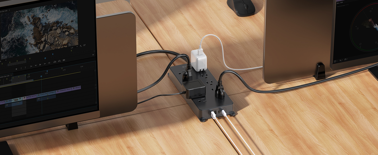 power strip with usb ports