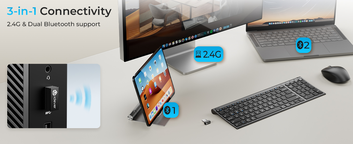 Bluetooth Keyboard and Mouse