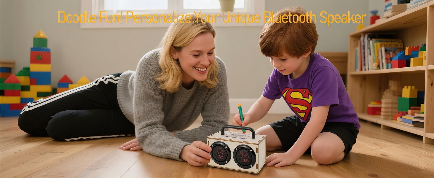 DIY Speaker Kits for 8 9 10 11 12 13 14 15 16 boys & girls birthday christmas