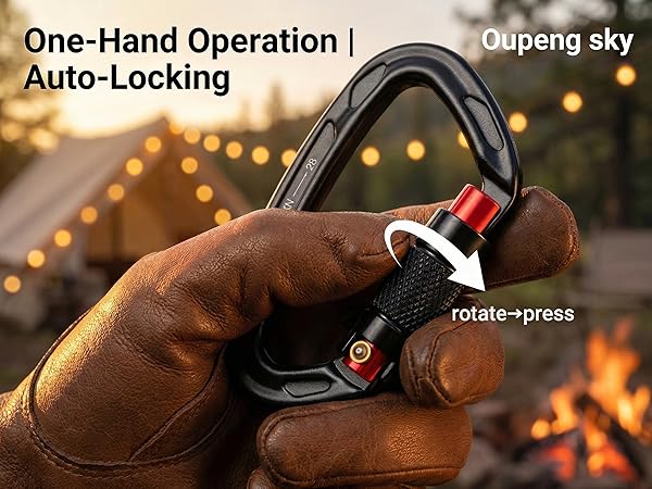 Large Carabiner Clip